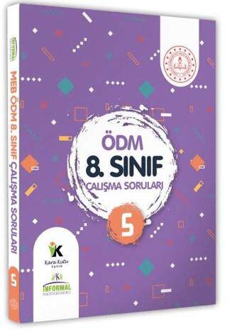 8. Sınıf LGS MEB Çalışma Soruları Ölçme Değerlendirme Merkezi ÖDM Çalışma Kitabı 5 - 1