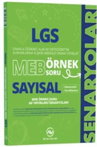 8. Sınıf LGS MEB Sayısal Örnek Soru Senaryoları - 1