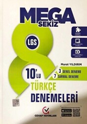 8. Sınıf LGS Mega Türkçe 10 lu Denemeleri - 1