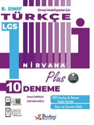 8. Sınıf LGS Nirvana Plus Türkçe 10`lu Deneme - 1