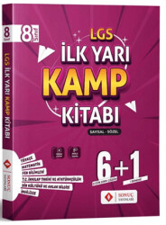 8. Sınıf LGS Sayısal Sözel İlk Yarı Kamp Kitabı - 1
