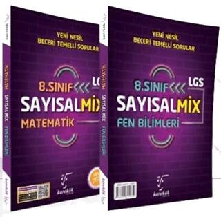 8. Sınıf LGS Sayısalmix Matematik - Fen Bilimleri - 1