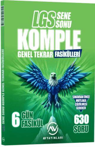 8. Sınıf LGS Sene Sonu Komple Genel Tekrar Fasikülleri 630 Soru - 1
