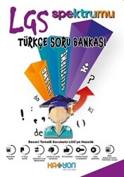 8. Sınıf LGS Spektrumu Türkçe Soru Bankası - Katyon Yayınları