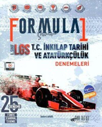 8. Sınıf LGS T.C. İnkılap Tarihi Formula Serisi 25 Denemeleri - 1