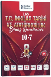 8. Sınıf LGS T.C. İnkılap Tarihi ve Atatürkçülük 10 x 7 Branş Denemeleri - 1