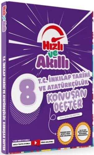 8. Sınıf LGS T.C. İnkılap Tarihi ve Atatürkçülük Hızlı ve Akıllı Defter - 1