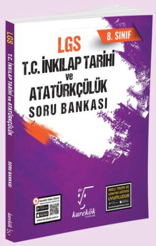 8. Sınıf LGS T.C. İnkılap Tarihi ve Atatürkçülük Soru Bankası - 1
