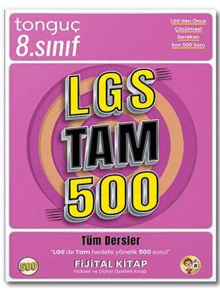 8. Sınıf LGS Tüm Dersler Fijital Tam 500 Soru Bankası - 1