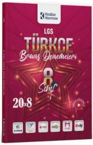 8. Sınıf LGS Türkçe 20 x 8 Branş Denemeleri - 1