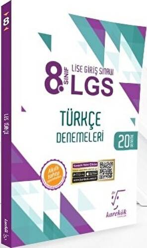 8. Sınıf LGS Türkçe 20li Deneme Sınavı - 1