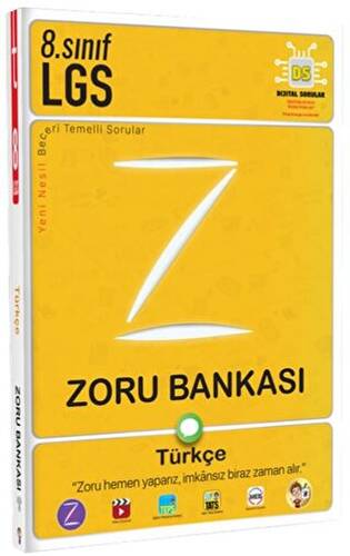 8. Sınıf LGS Türkçe Zoru Bankası - 1