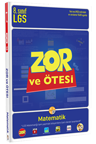 8. Sınıf LGS Zor ve Ötesi Matematik Soru Bankası - 1
