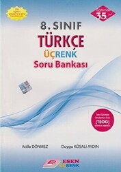 8. Sınıf Liseye Geçiş Sınavı Türkçe Üçrenk Soru Bankası - 1