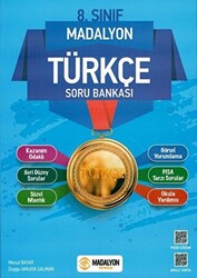 8. Sınıf Madalyon Türkçe Soru Bankası - 1