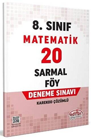 8. Sınıf Matematik 20 Sarmal Föy Deneme Sınavı - 1