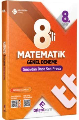 8. Sınıf Matematik 8`Li Genel Deneme - 1