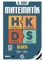 8. Sınıf Matematik Arı Haftalık Kazanım Deneme - Arı Yayıncılık