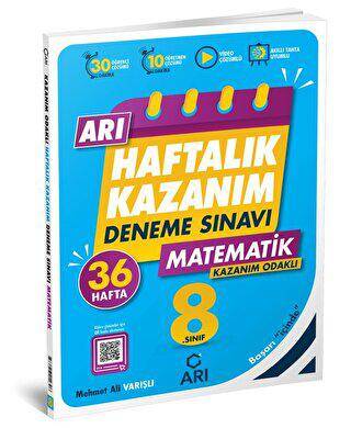 8. Sınıf Matematik Arı Haftalık Kazanım Deneme - 1