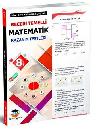 8. Sınıf Matematik Beceri Temelli Kazanım Testleri - 1