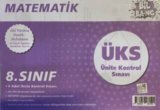 8. Sınıf Matematik Bil Ba-ng Ünite Kontrol Sınavı - 1