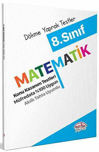 8. Sınıf Matematik Dökme Yaprak Testler - 1