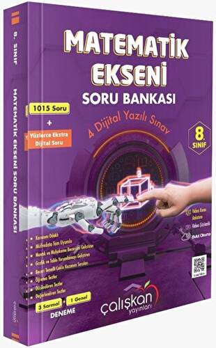 8. Sınıf Matematik Ekseni Soru Bankası - 1