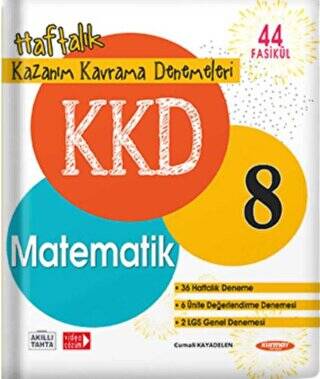 8. Sınıf Matematik Kazanım Kavrama Denemeleri - 1