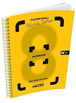 8. Sınıf Matematik Kazanım Odaklı Etkinlik Defteri - 1