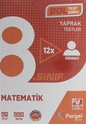 8. Sınıf Matematik Kutu Test 12 Adet - 1