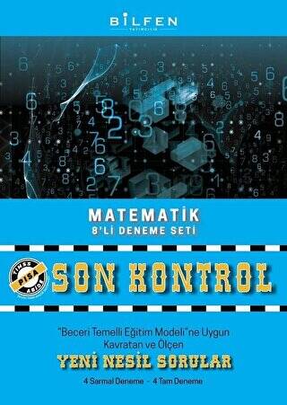 8. Sınıf Matematik Son Kontrol 8`li Deneme Seti - 1