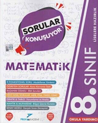 8. Sınıf Matematik Sorular Konuşuyor Soru Bankası - 1