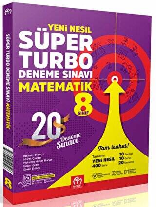 8. Sınıf Matematik Süper Turbo Deneme Sınavı - 1