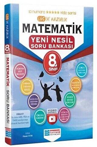 8. Sınıf Matematik Video Çözümlü Soru Bankası - 1