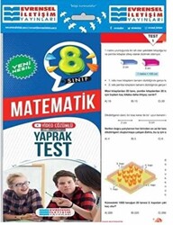 8. Sınıf Matematik Yeni Nesil Video Çözümlü Yaprak Test - 1