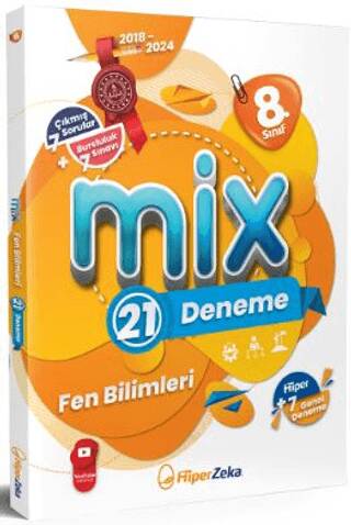 8. Sınıf MİX Fen Bilimleri 21 Deneme - 1