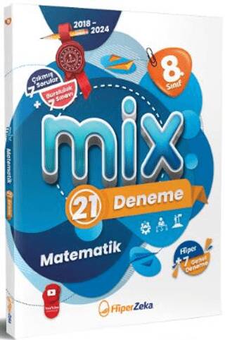 8. Sınıf MİX Matematik 21 Deneme - 1