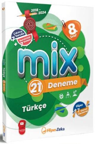 8. Sınıf MİX Türkçe 21 Deneme - 1