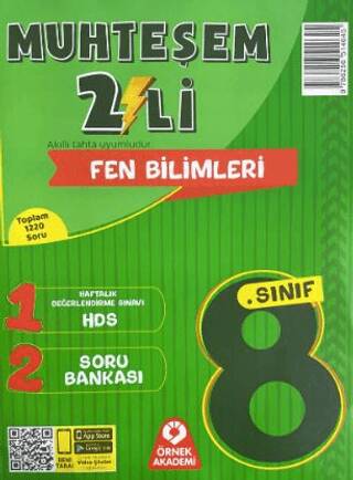 8. Sınıf Muhteşem 2`li Fen Bilimleri Seti - 1