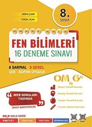 8. Sınıf Omage Gold Fen Bilimleri 16 Deneme Sınavı - 1