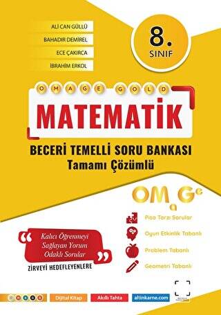 8. Sınıf Omage Gold Matematik Soru Bankası - 1