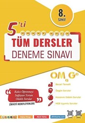 8. Sınıf Omage Gold Tüm Dersler Deneme Sınavı - 1