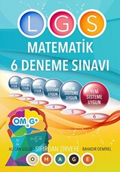 8. Sınıf Omage Lgs Matematik 6 Deneme Sınavı - 1