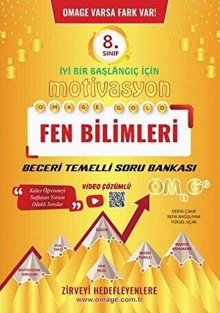 8. Sınıf Omage Motivasyon Fen Bilimleri Soru Bankası - 1