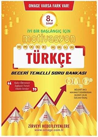 8. Sınıf Omage Motivasyon Türkçe Soru Bankası - 1