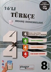 8. Sınıf Pisagor 16`lı Türkçe Denemesi - 1