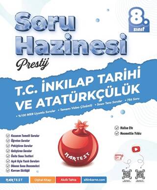 8. Sınıf Prestij T.C. İnkılap Tarihi ve Atatürkçülük Soru Hazinesi - 1