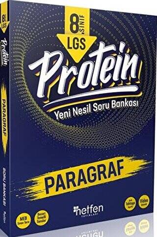 8. Sınıf Protein Paragraf Soru Bankası - 1