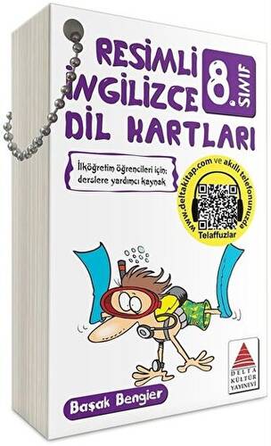 8. Sınıf Resimli İngilizce Dil Kartları - 1