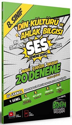 8. Sınıf SES Serisi Din Kültürü ve Ahlak Bilgisi 20 Deneme - 1